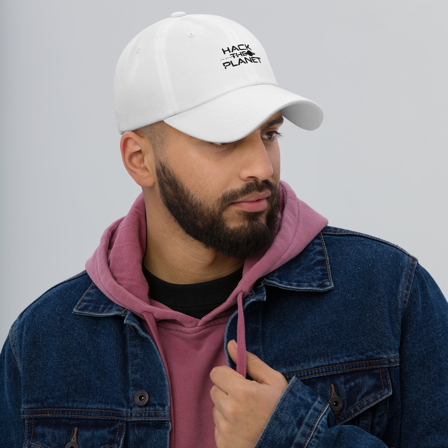 Hack the planet Dad hat (Variant 2)