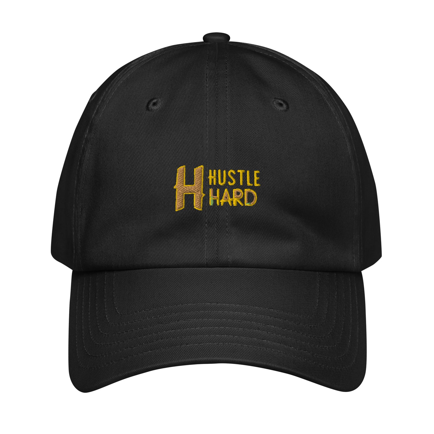 Hustle Hard Under Armour® dad hat (Dark Variant)