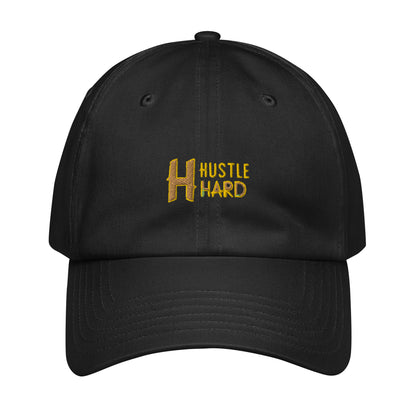 Hustle Hard Under Armour® dad hat (Dark Variant)