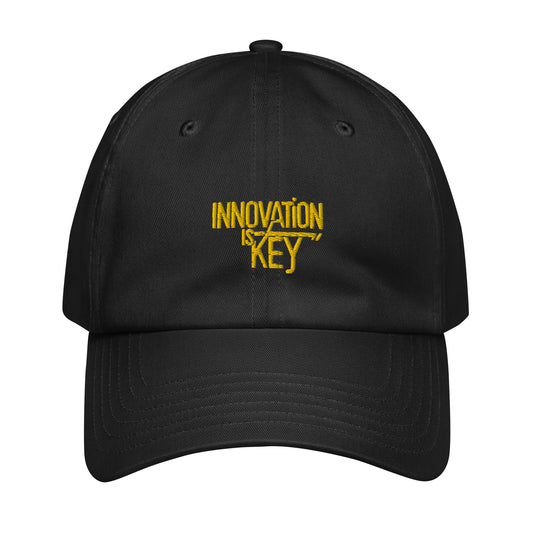 Innovation is key Under Armour® dad hat (Dark variant)