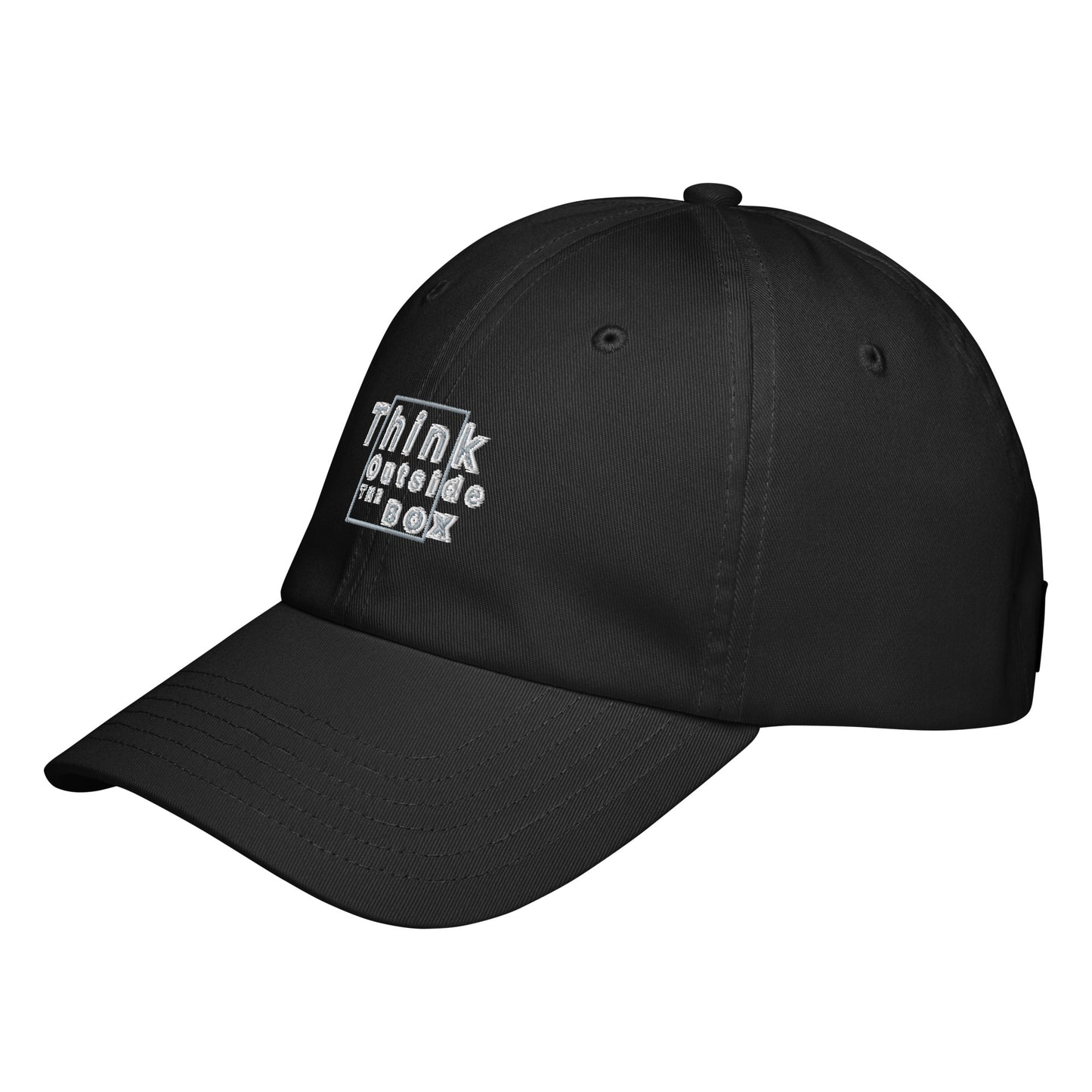 Think Outside the box Under Armour® dad hat (Dark Variant)