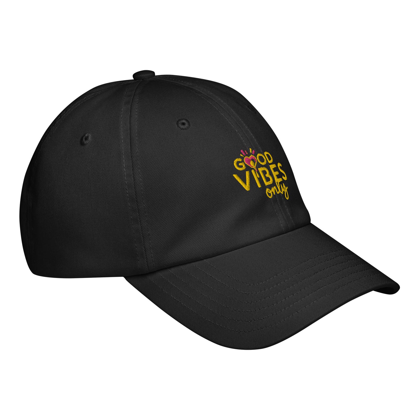 Good vibes only Under Armour® dad hat (Dark variant)