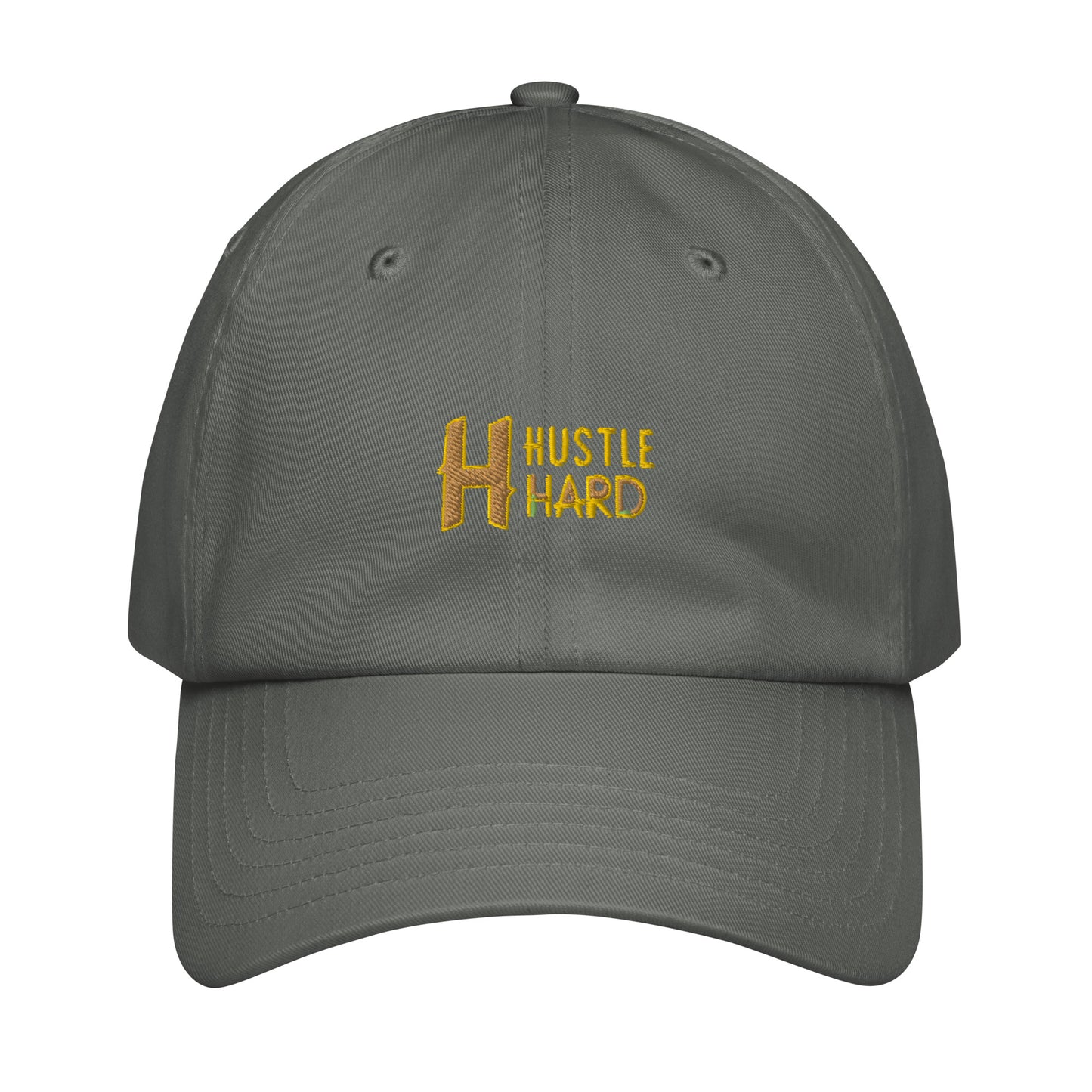Hustle Hard Under Armour® dad hat (Dark Variant)