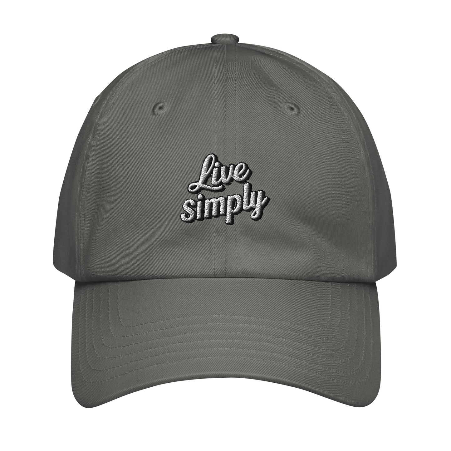 Live simply Under Armour® dad hat (Dark Variant)