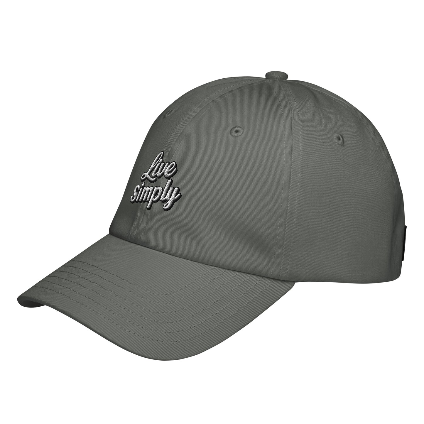 Live simply Under Armour® dad hat (Dark Variant)