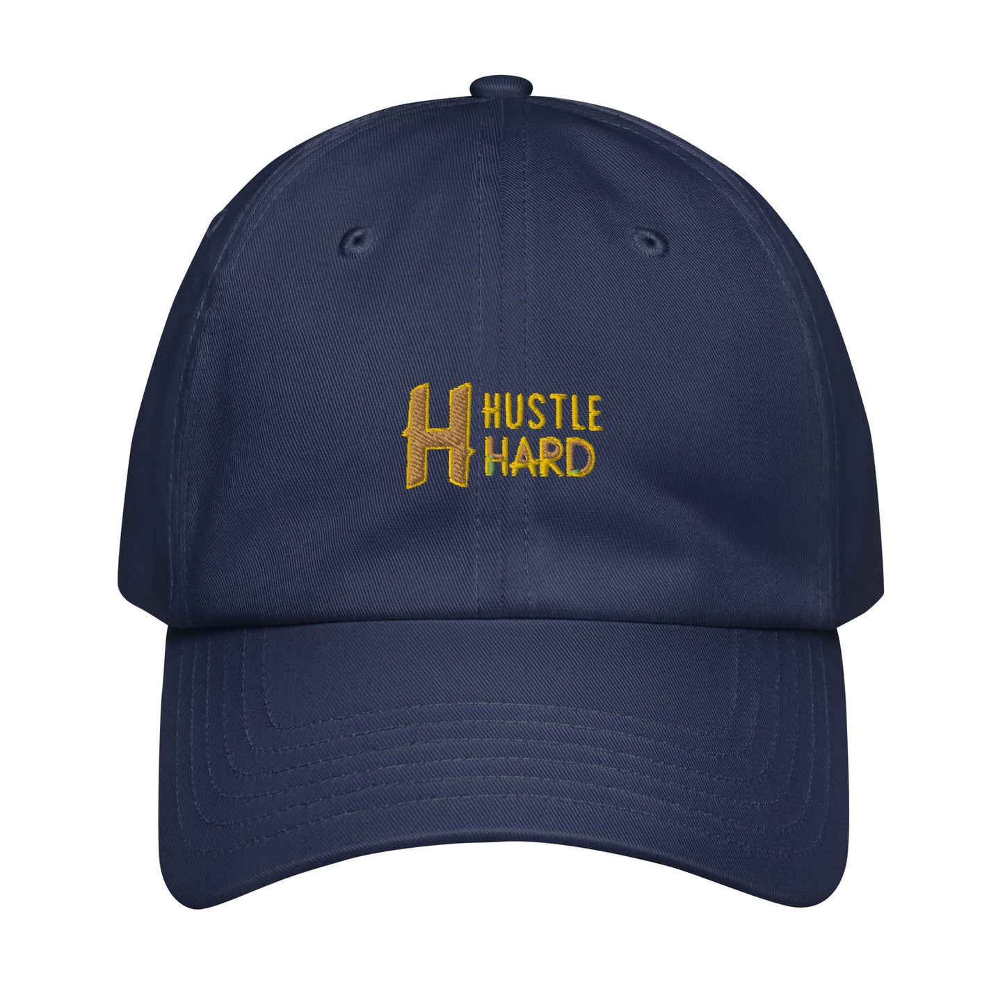 Hustle Hard Under Armour® dad hat (Dark Variant)