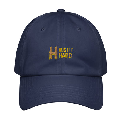 Hustle Hard Under Armour® dad hat (Dark Variant)