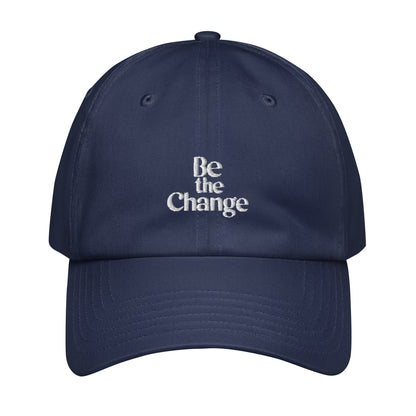 Be the change Under Armour® dad hat (Dark variant)