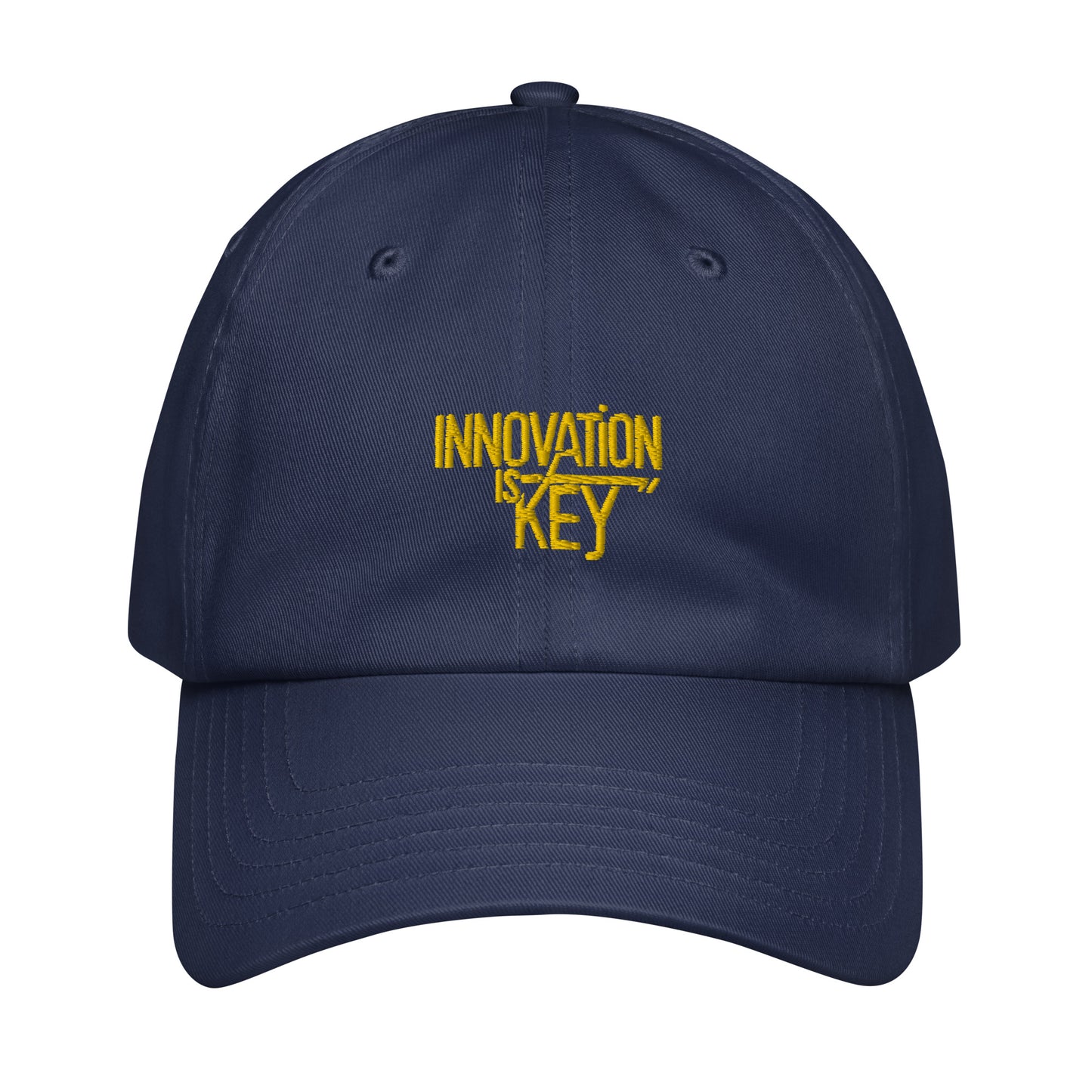 Innovation is key Under Armour® dad hat (Dark variant)