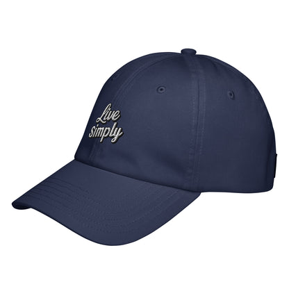 Live simply Under Armour® dad hat (Dark Variant)