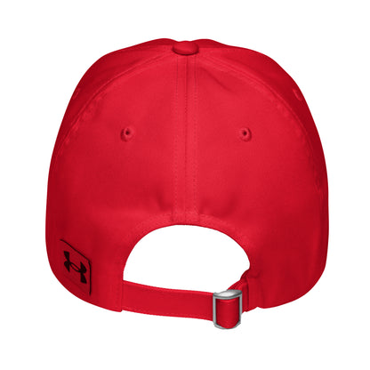 The Journey is the destiny Under Armour® dad hat (Dark variant)