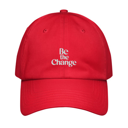 Be the change Under Armour® dad hat (Dark variant)