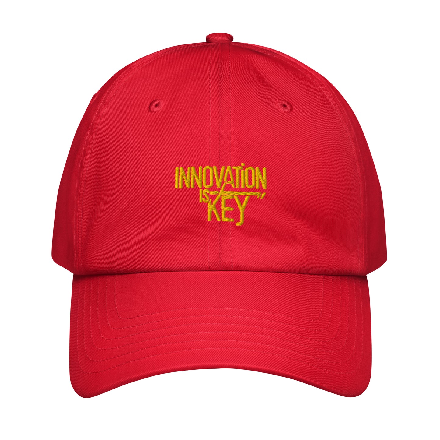 Innovation is key Under Armour® dad hat (Dark variant)