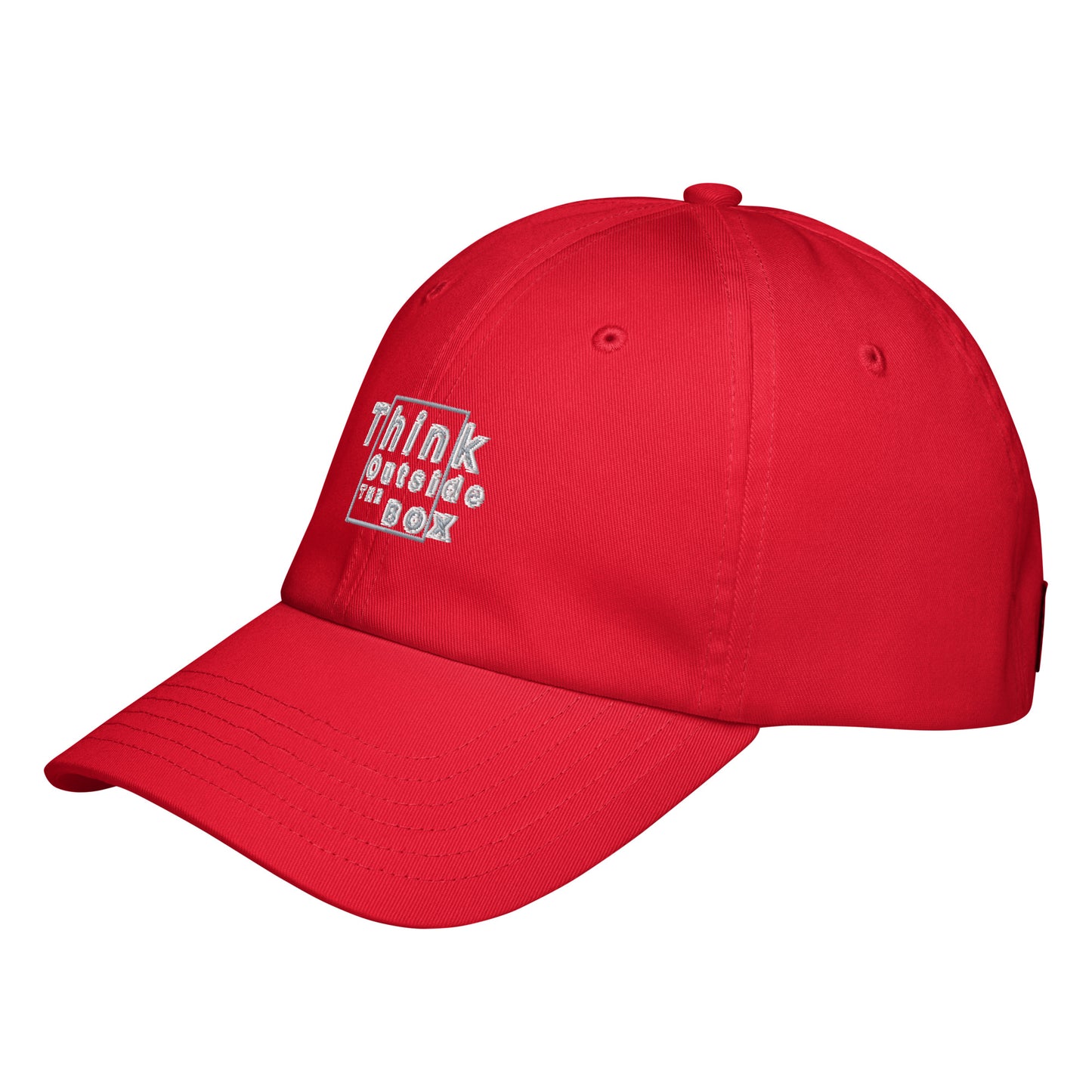 Think Outside the box Under Armour® dad hat (Dark Variant)