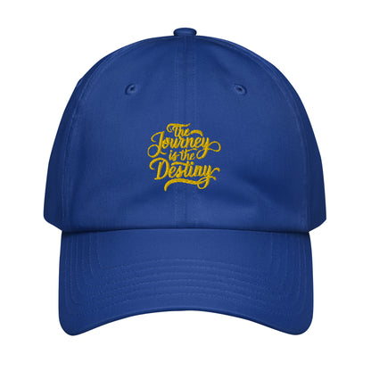 The Journey is the destiny Under Armour® dad hat (Dark variant)
