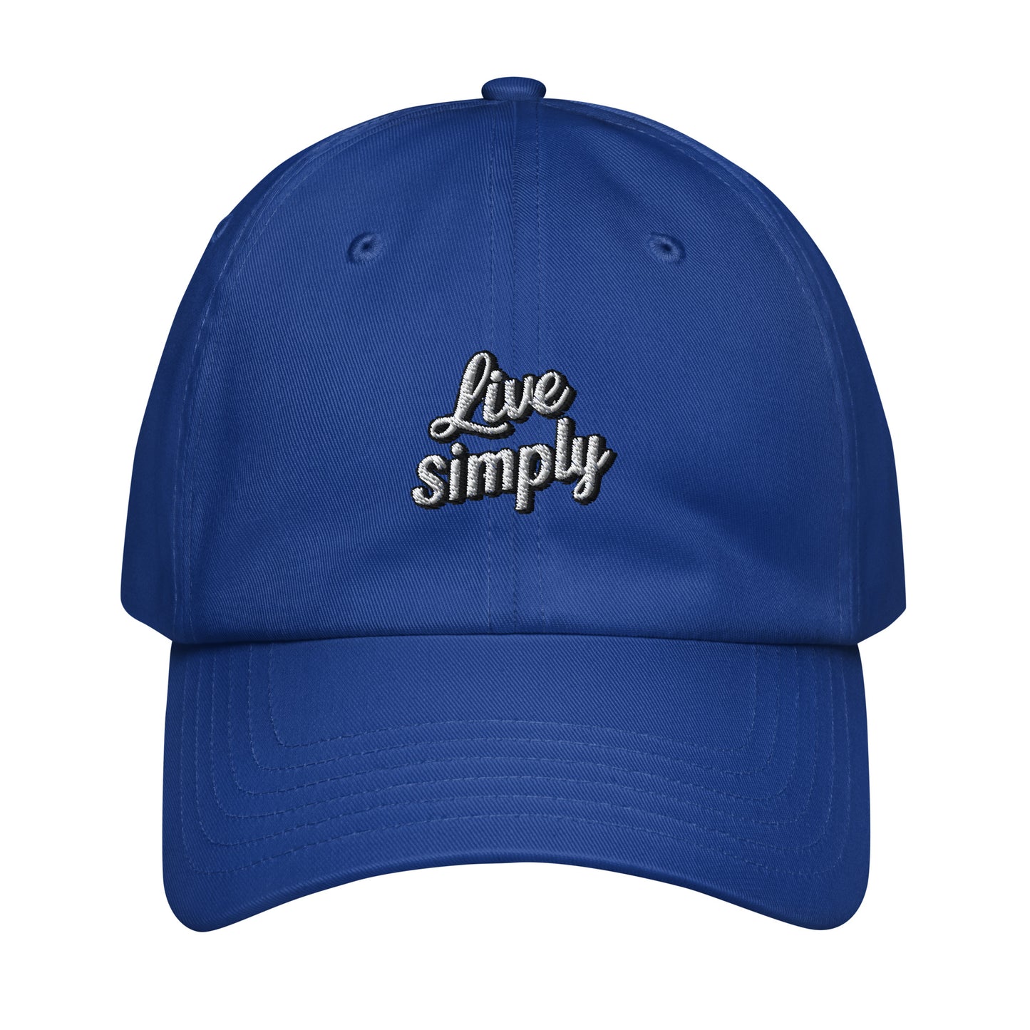 Live simply Under Armour® dad hat (Dark Variant)