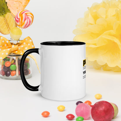 Push yourself Mug with Color Inside