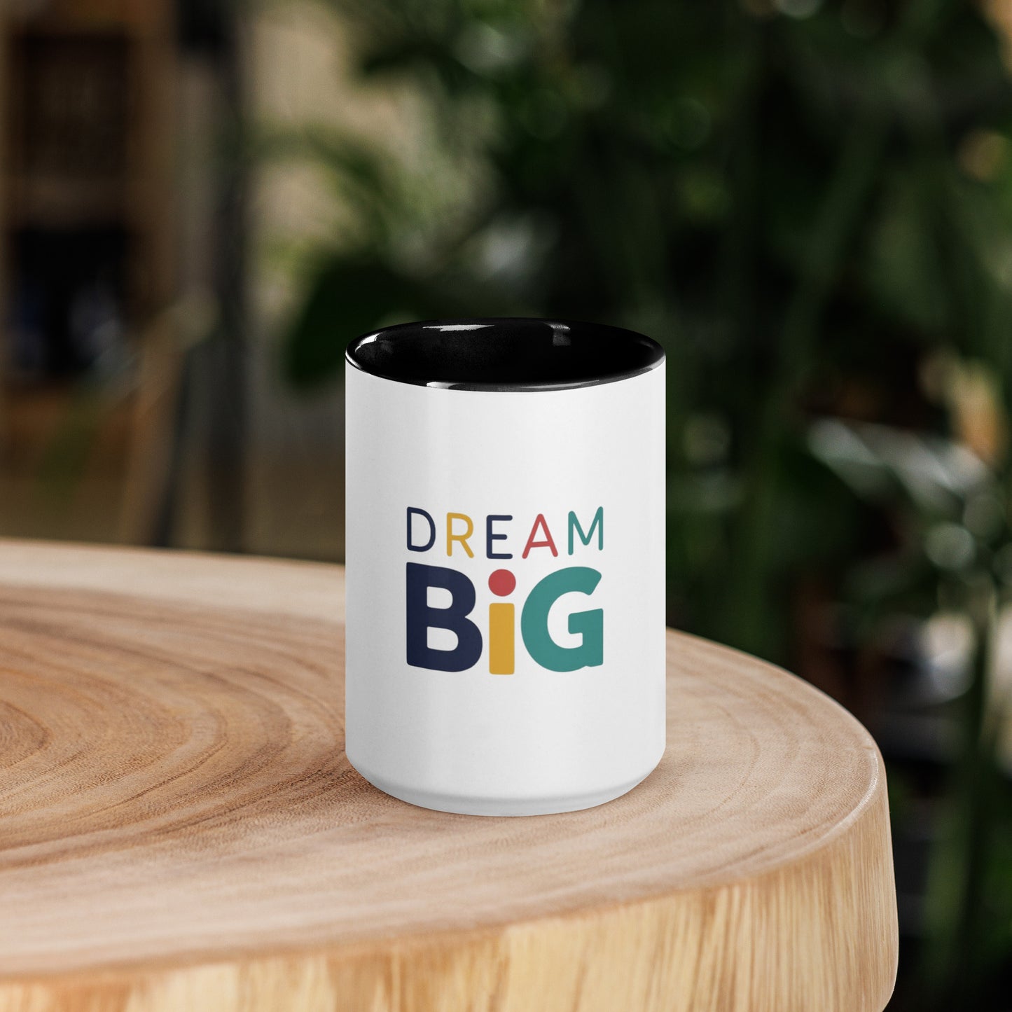 Dream Big Mug with Color Inside