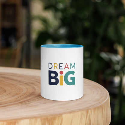 Dream Big Mug with Color Inside