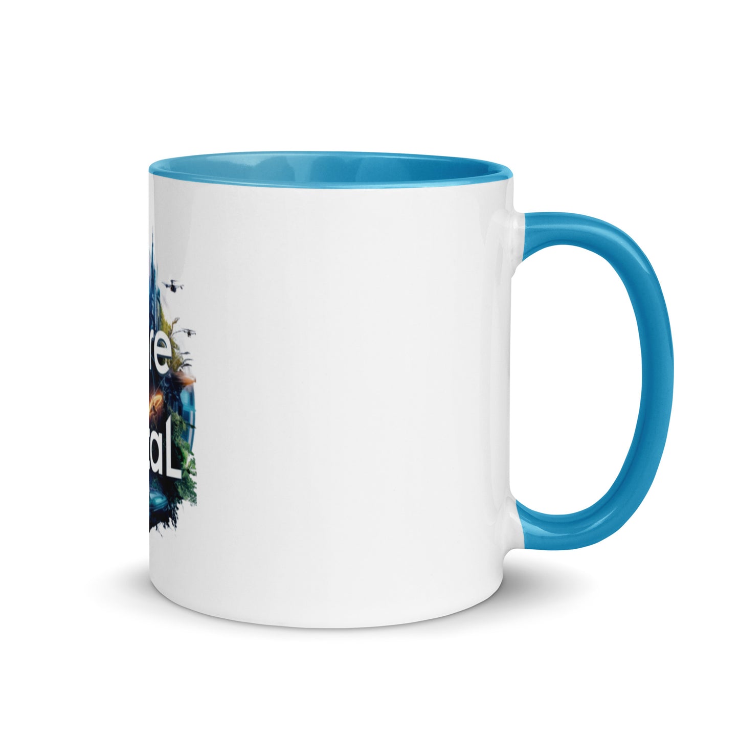 Future is Digital Mug with Color Inside