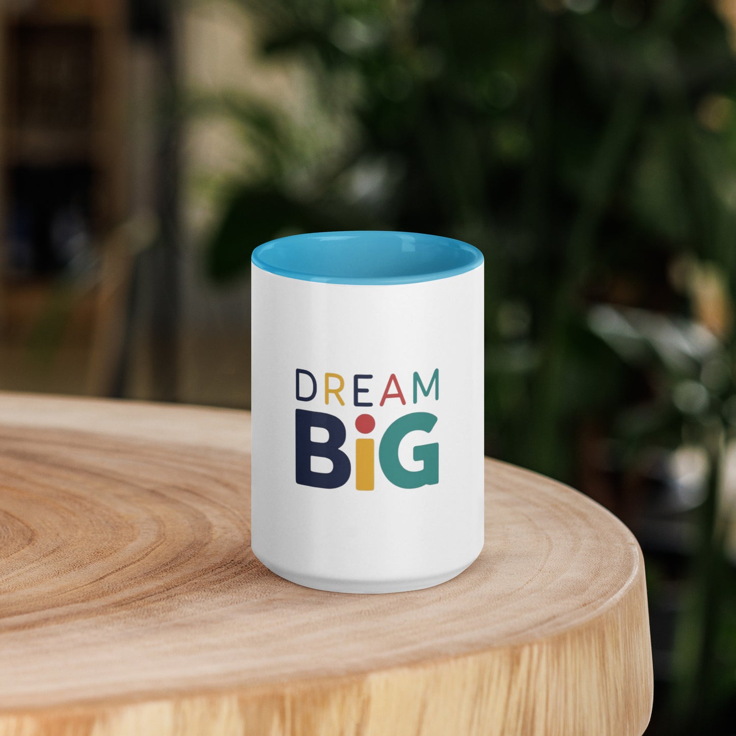 Dream Big Mug with Color Inside