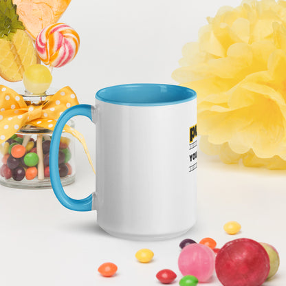 Push yourself Mug with Color Inside