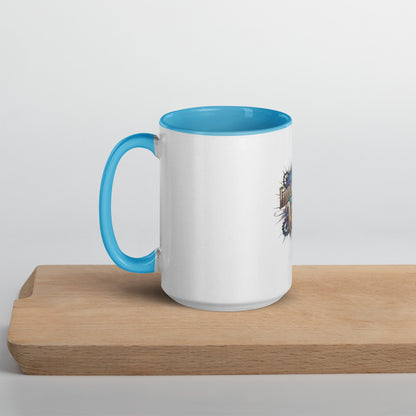 Innovation is key Mug with Color Inside