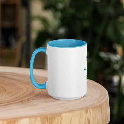 Think outside the box Mug with Color Inside