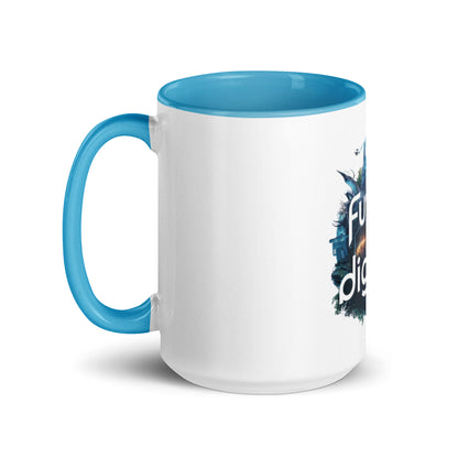 Future is Digital Mug with Color Inside