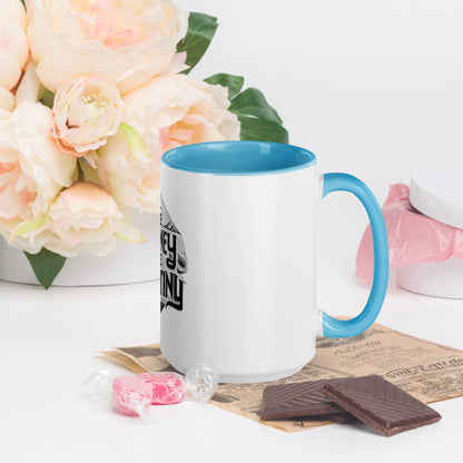 The journey is the destiny Mug with Color Inside