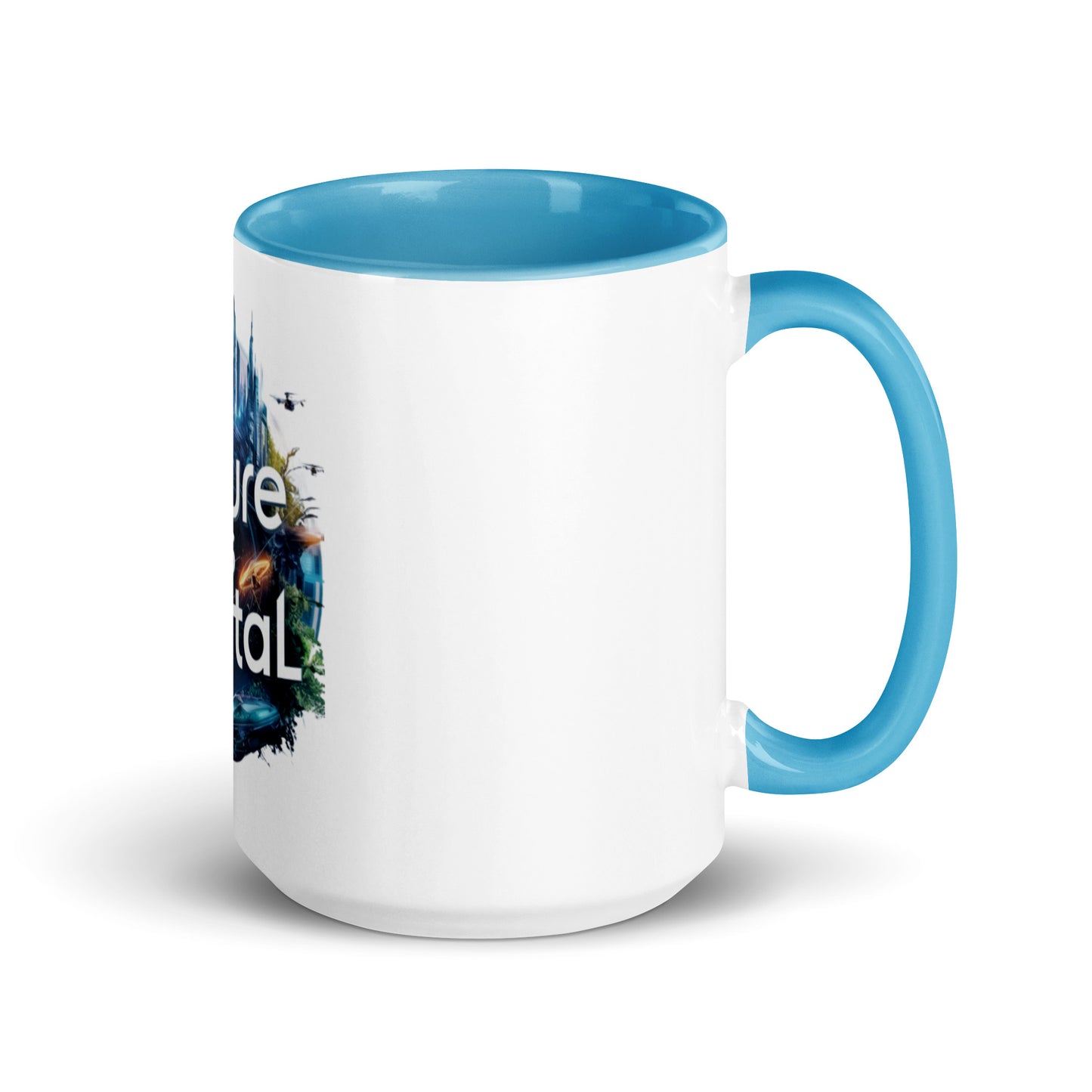 Future is Digital Mug with Color Inside