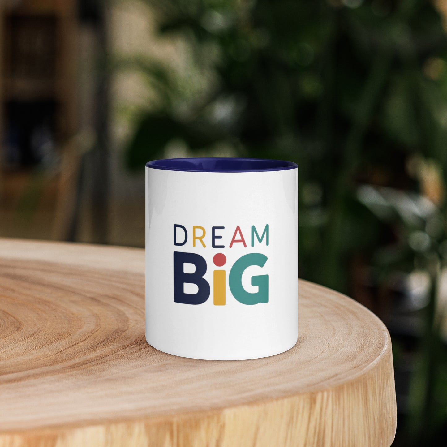 Dream Big Mug with Color Inside