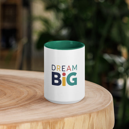 Dream Big Mug with Color Inside