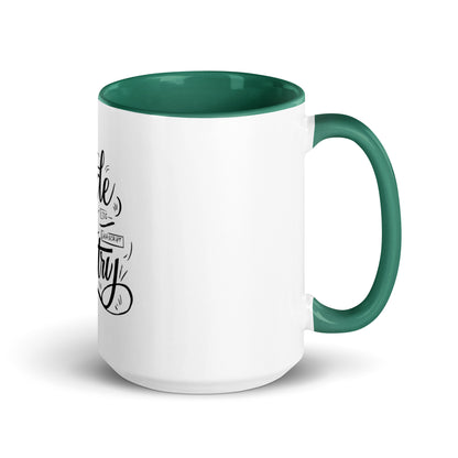 Code is poetry Mug with Color Inside