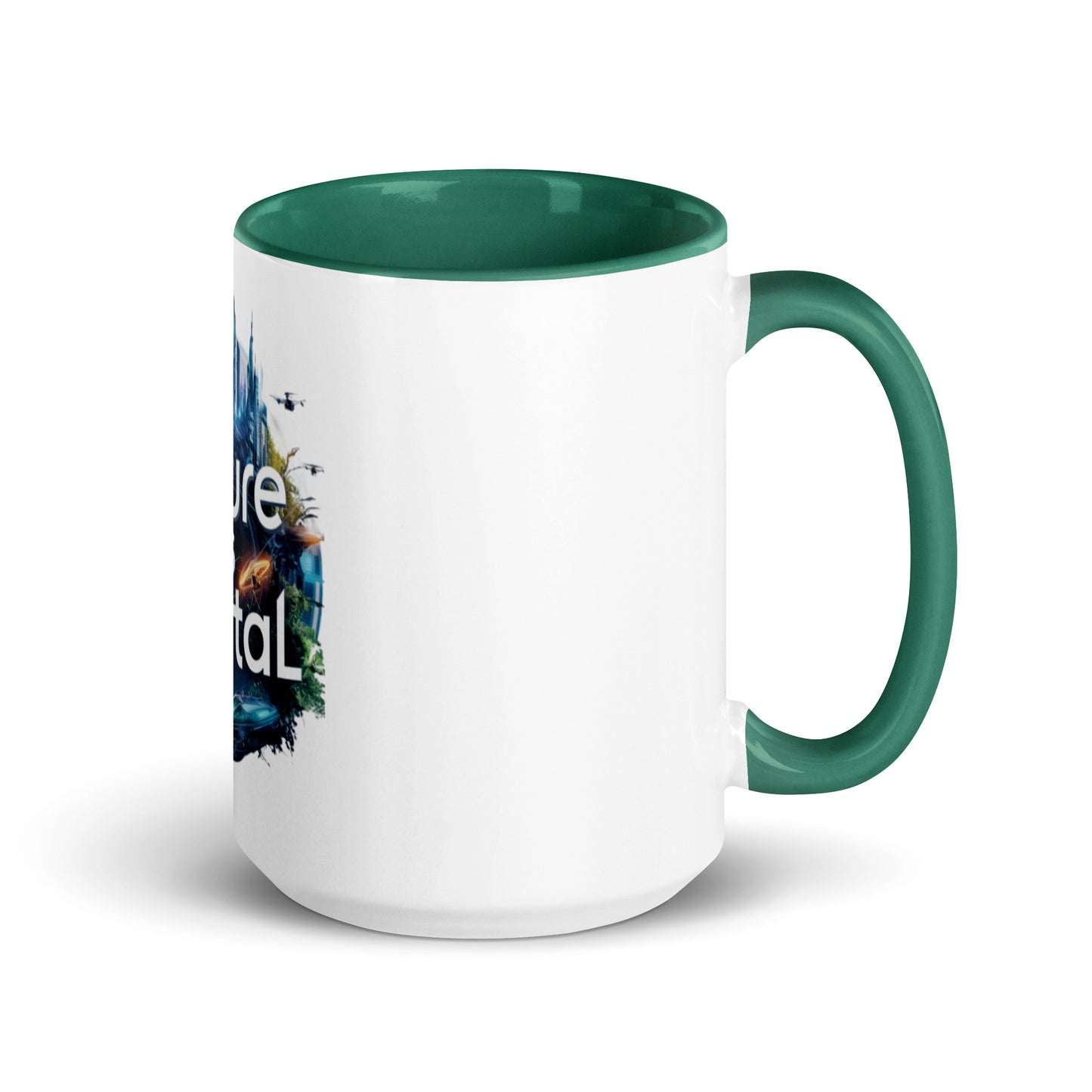 Future is Digital Mug with Color Inside