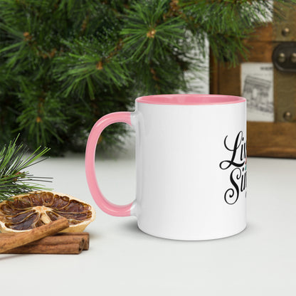 Live Simply Mug with Color Inside