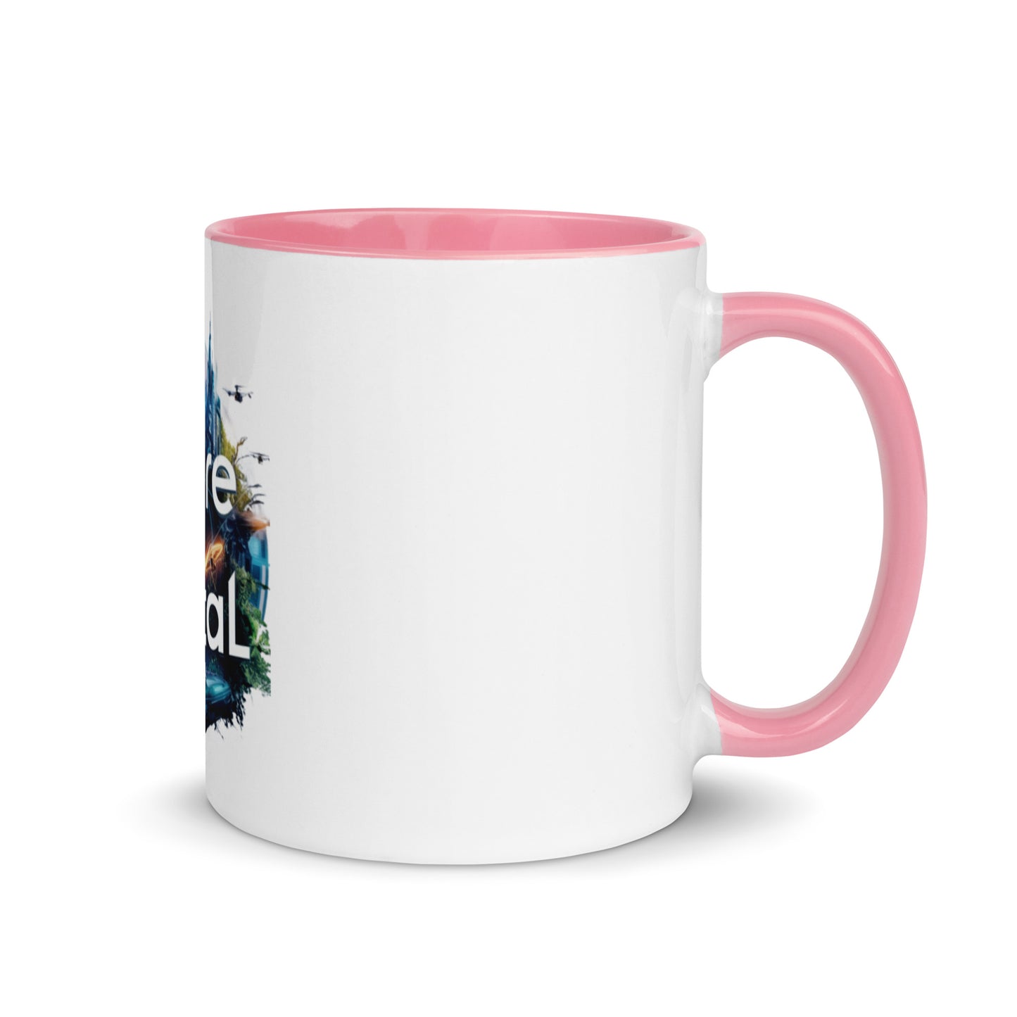 Future is Digital Mug with Color Inside